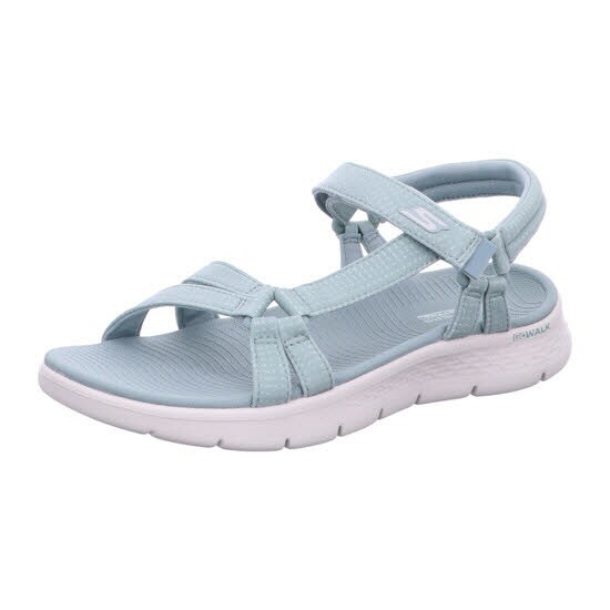 Skechers 141451 SAGE GO WALK FLEX SANDAL - SUBLIME- Gr&uuml;n Sandal Gr. 42 