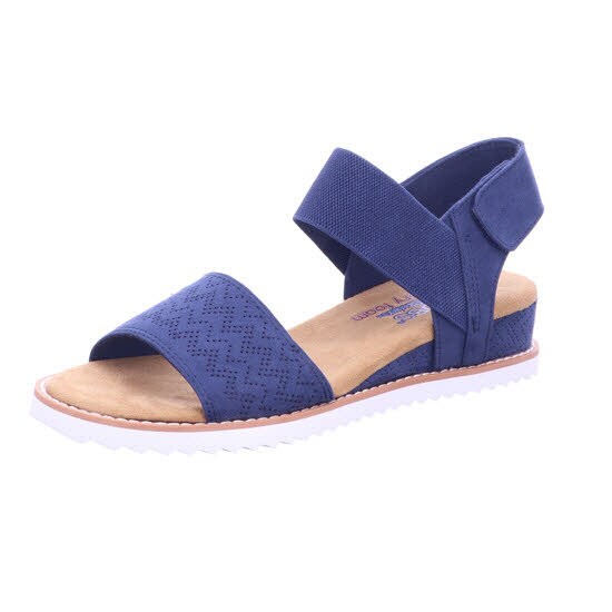 Skechers 31440 NVY DESERT KISS Blau Sandal Gr. 39 