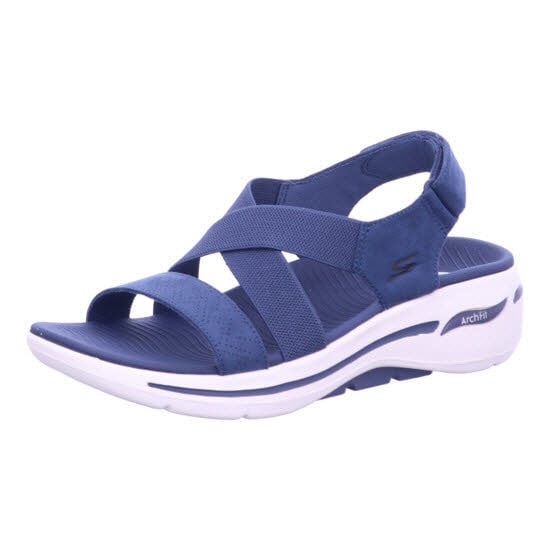 Skechers 140257 NVY GO WALK ARCH FIT - TREASURED Blau Sandal Gr. 42 