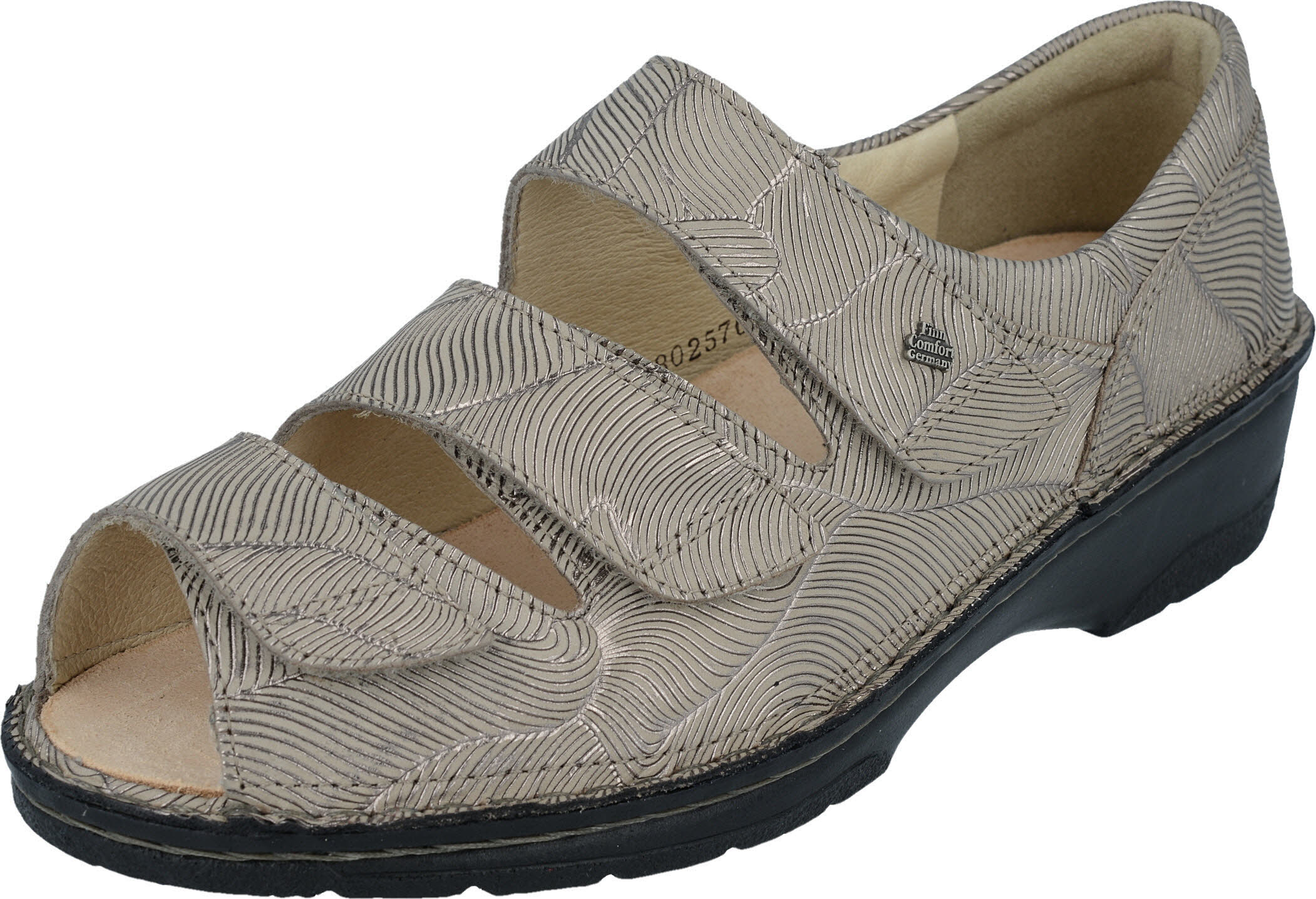 Finn Comfort 02106 642051 ISCHIA Beige Sandal Gr. 35 