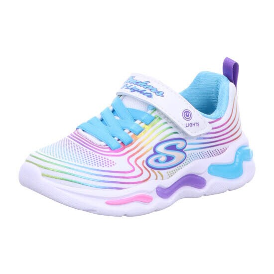 Skechers 302338L WMLT WAVY BEAMS - Wei&szlig; Shoes Gr. 33 