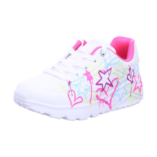 Skechers 310391L WMN UNO LITE - MY DRIP Wei&szlig; Shoes Gr. 27 
