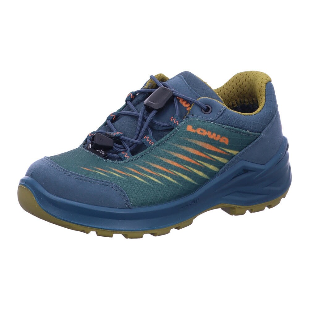 Lowa 641515 7448 ZIRROX II GTX LO JR Blau Shoes Gr. 36 