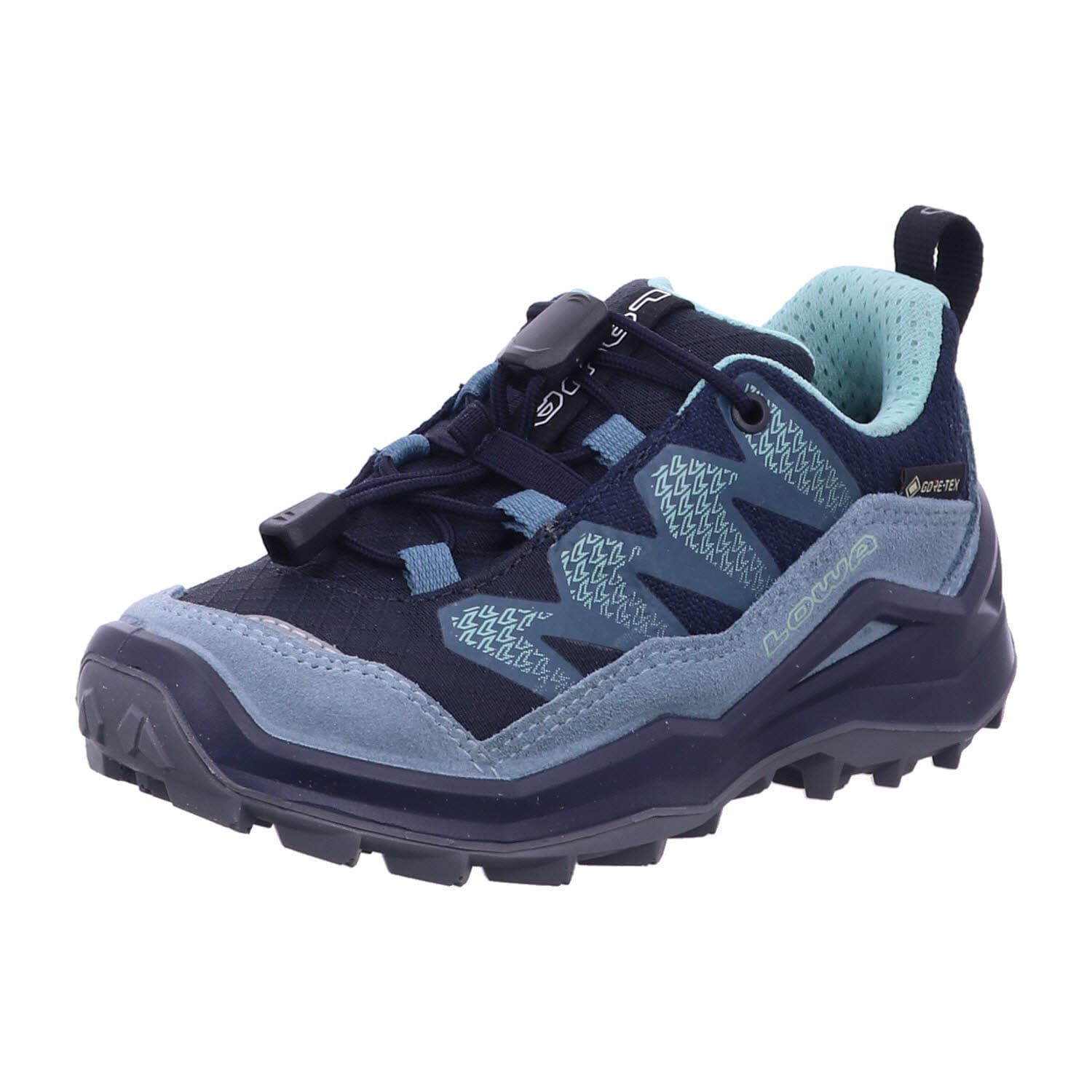Lowa 641627 6917 MADDOX PRO GTX LO JR Blau Shoes Gr. 29 