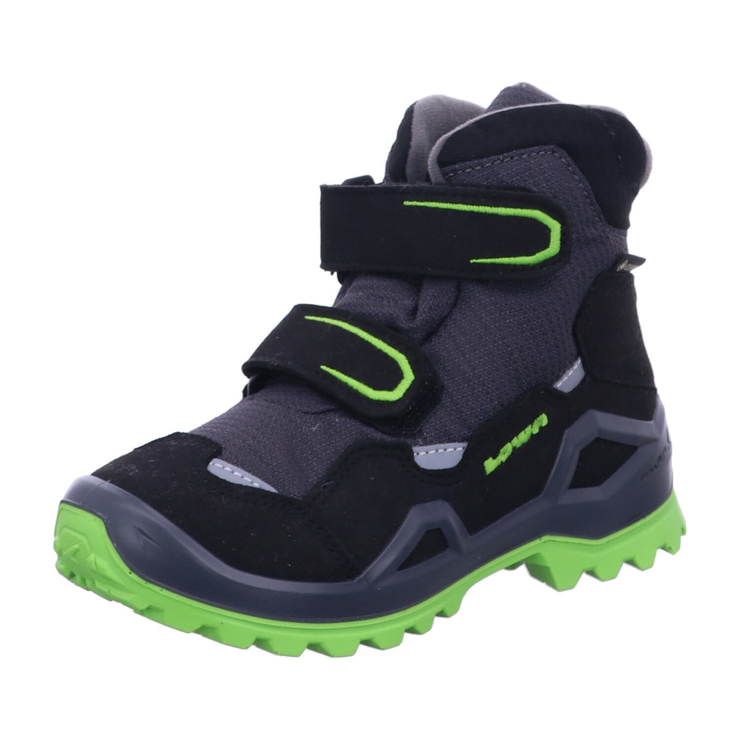 Lowa 641542 7230 MILO EVO GTX MID JR Schwarz Boot Gr. 25 