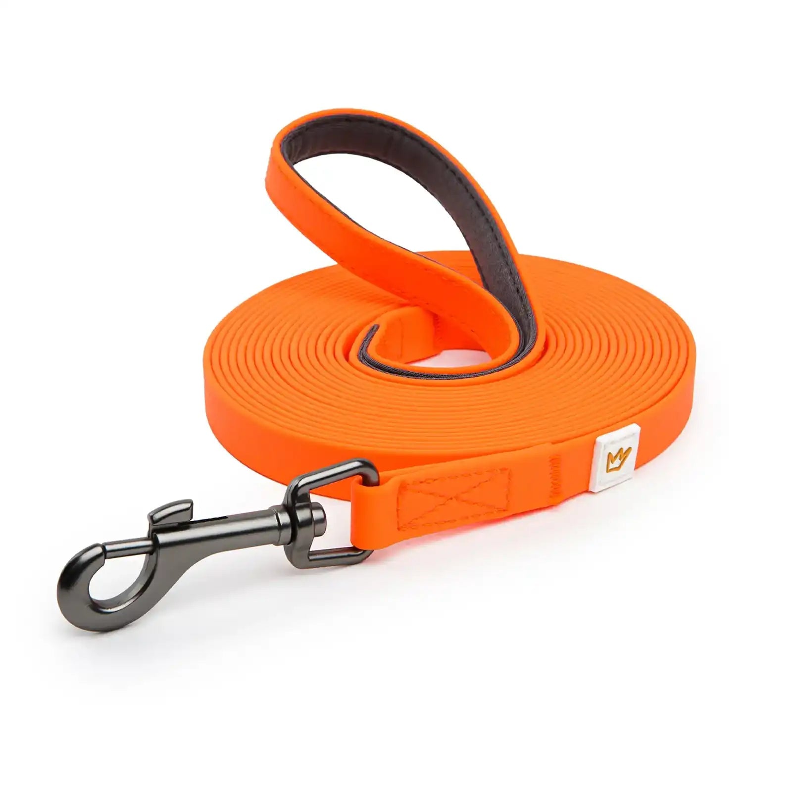 Rudelk&ouml;nig Schleppleine 5m gelb Hundeleine Trainingsleine Hund robust langlebig verstellbar Outdoor Gassi 