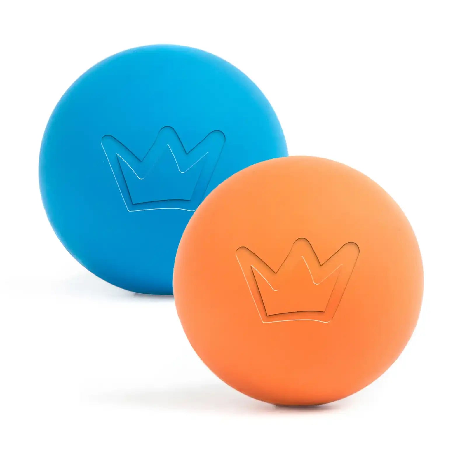 Rudelk&ouml;nig Hundeball in Orange Hundespielzeug Wurfball Naturkautschuk robust langlebig Kauspielzeug Apportieren 