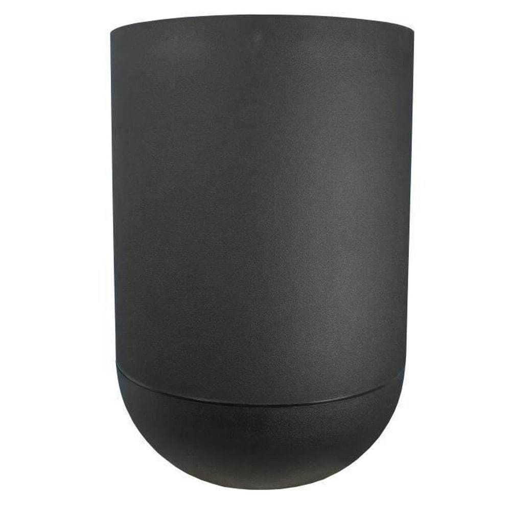 RIVIERA RIVIERA GRANIT TULIP runder Blumenkasten - Kunststoff - Durchmesser 50 cm - Schwarz 