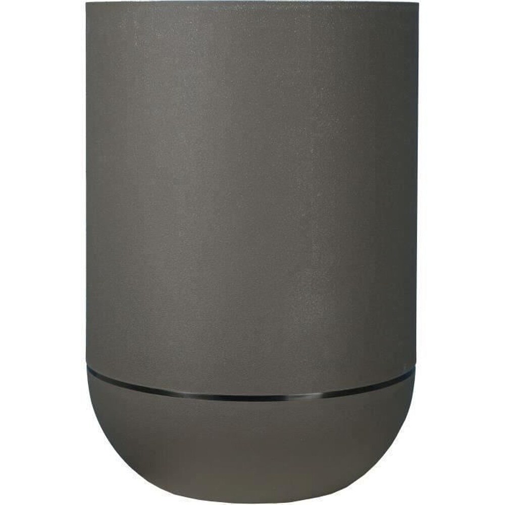 RIVIERA GRANIT TULIPE runder Blumenkasten - Kunststoff - Durchmesser 50 cm - Grau