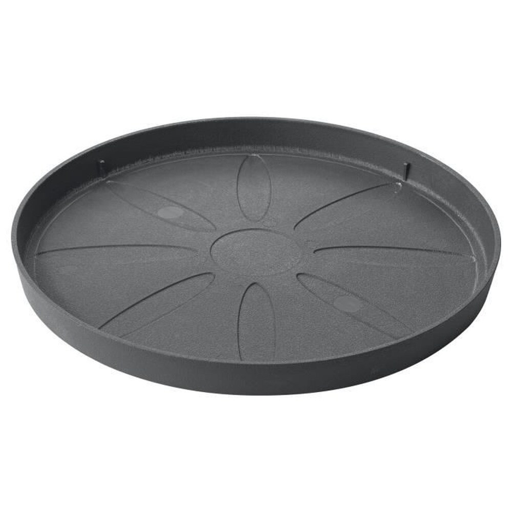 DEROMA Untertasse &ndash; DEROMA &ndash; Origin &ndash; 49,5 x 4,5 cm (H) &ndash; Grau 