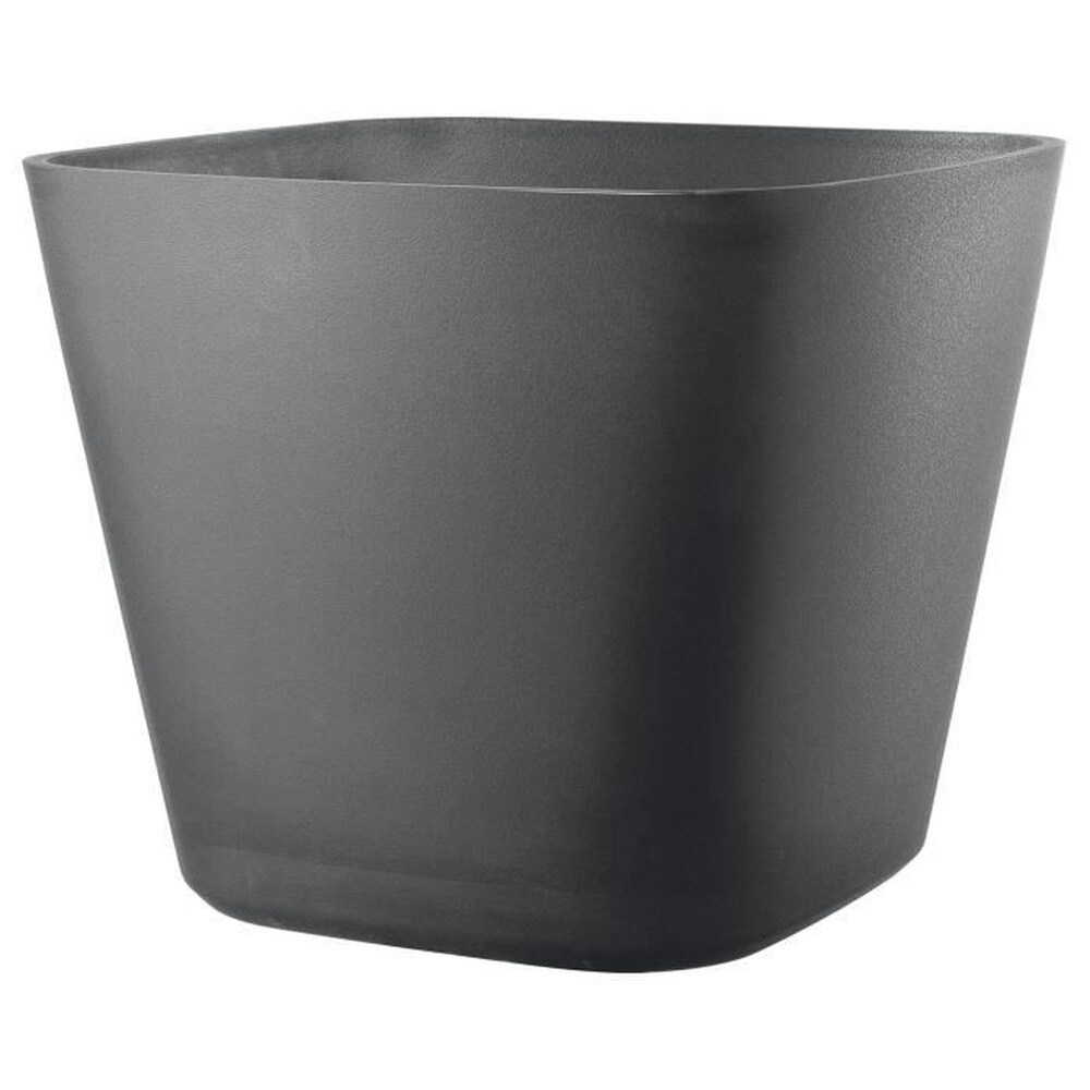 DEROMA Quadratischer Blumentopf &ndash; DEROMA &ndash; Origin &ndash; 12 l &ndash; Grau 
