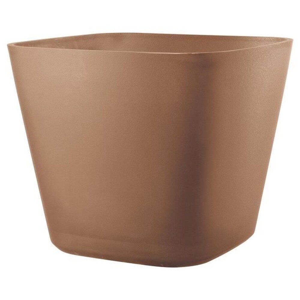 DEROMA Quadratischer Blumentopf - DEROMA - Origin - 12 l - Terrakotta 