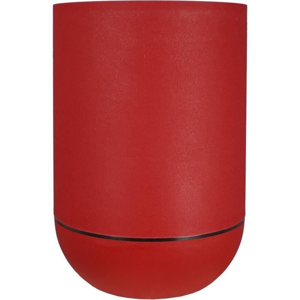 RIVIERA - Tulpenblumentopf - Granit D40 - rot