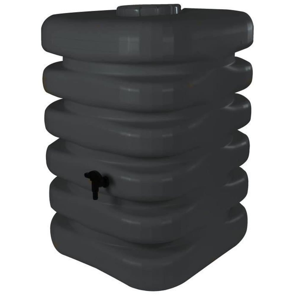 BELLI Wasserauffangbeh&auml;lter &ndash; BELLI &ndash; Kubisch &ndash; 350 Liter &ndash; Anthrazit 