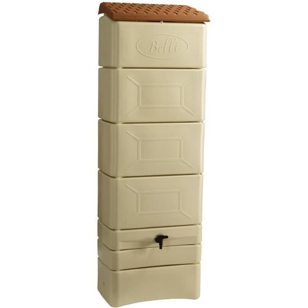 BELLI Wandmontierter Wasserauffangbeh&auml;lter - BELLI - 300 l - Beige 