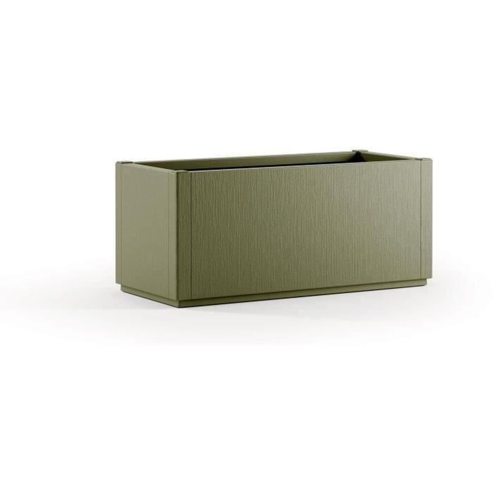 STEFANPLAST Ethica rechteckiger Blumenkasten 80 cm gr&uuml;n 