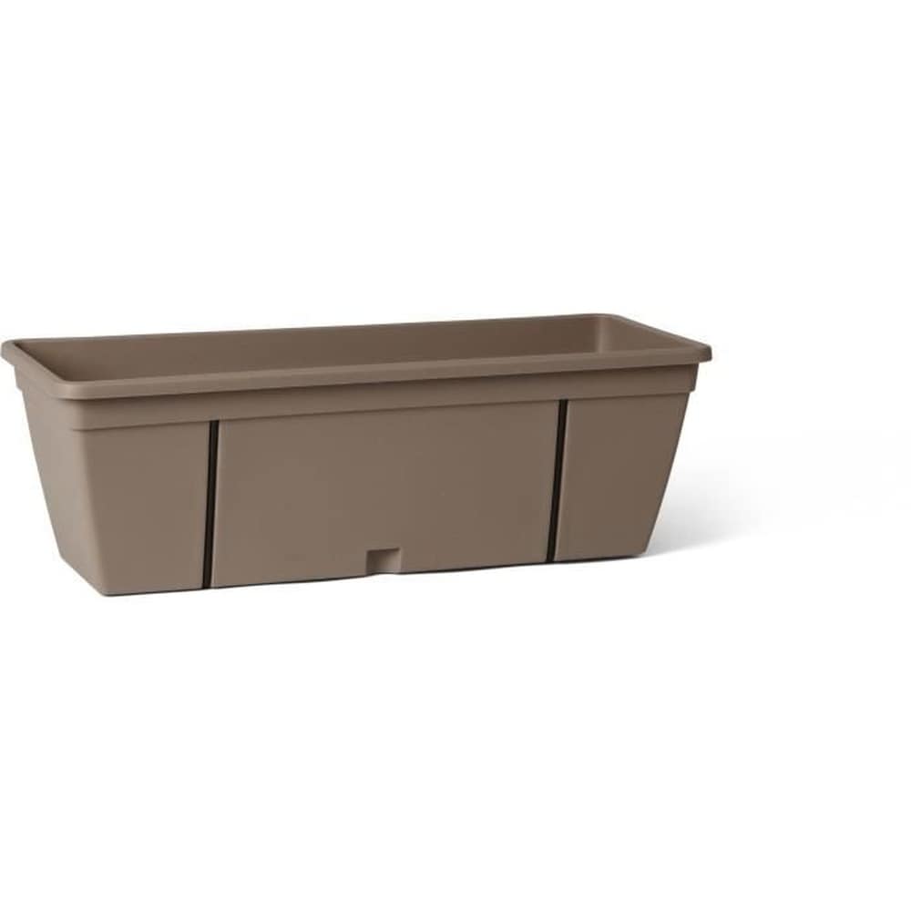GARDEN ID G&auml;rtner-Set mit Metallhaken, Wasserbeh&auml;lter und Abflussabstandshalter &ndash; GARDEN ID Smart &ndash; Taupe 50 cm 