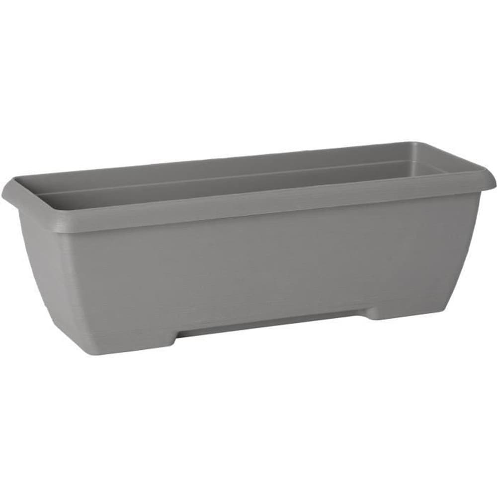 GARDEN ID Pflanzk&uuml;bel &ndash; GARDEN ID Teramo &ndash; Schwarz, 60 cm &ndash; Robust &ndash; Integrierter Wasserspeicher &ndash; Recycelt & 100 % recycelbar &ndash; Viel Platz f&uuml;r Pflanzen 