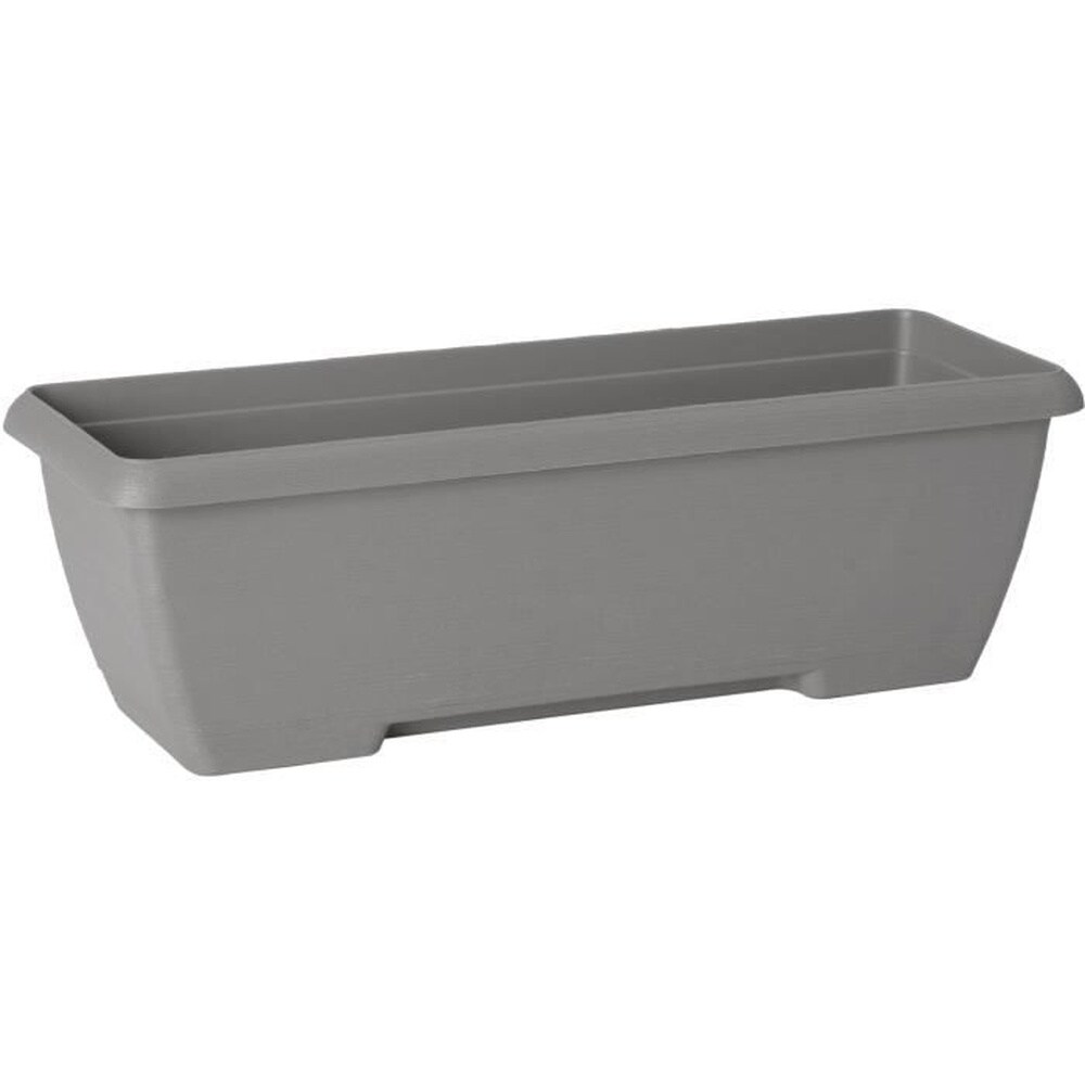 Pflanzkübel – GARDEN ID Teramo – Schwarz, 60 cm – Robust – Integrierter Wasserspeicher – Recycelt & 100 % recycelbar – Viel Platz für Pflanzen