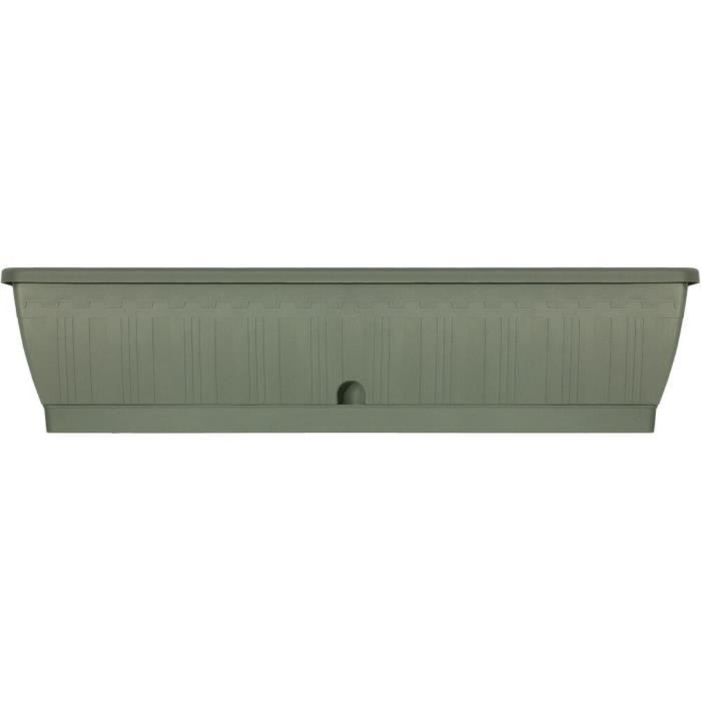 Pflanzkübel - GARDEN ID Terraflor - Verdigris 80 cm - Stabilität - Wasserspeicher - Recycelt & 100% recycelbar - Volumen für Pflanzen.