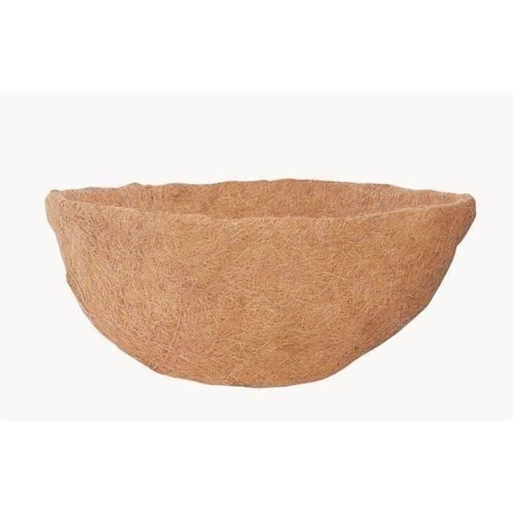 Kokosfasereinsatz - GARDEN ID - Ø40 H18 cm - Ideal für georgianische und englische Blumenampeln -  Fassungsvermögen - Fördert Wachstum und Drainage.
