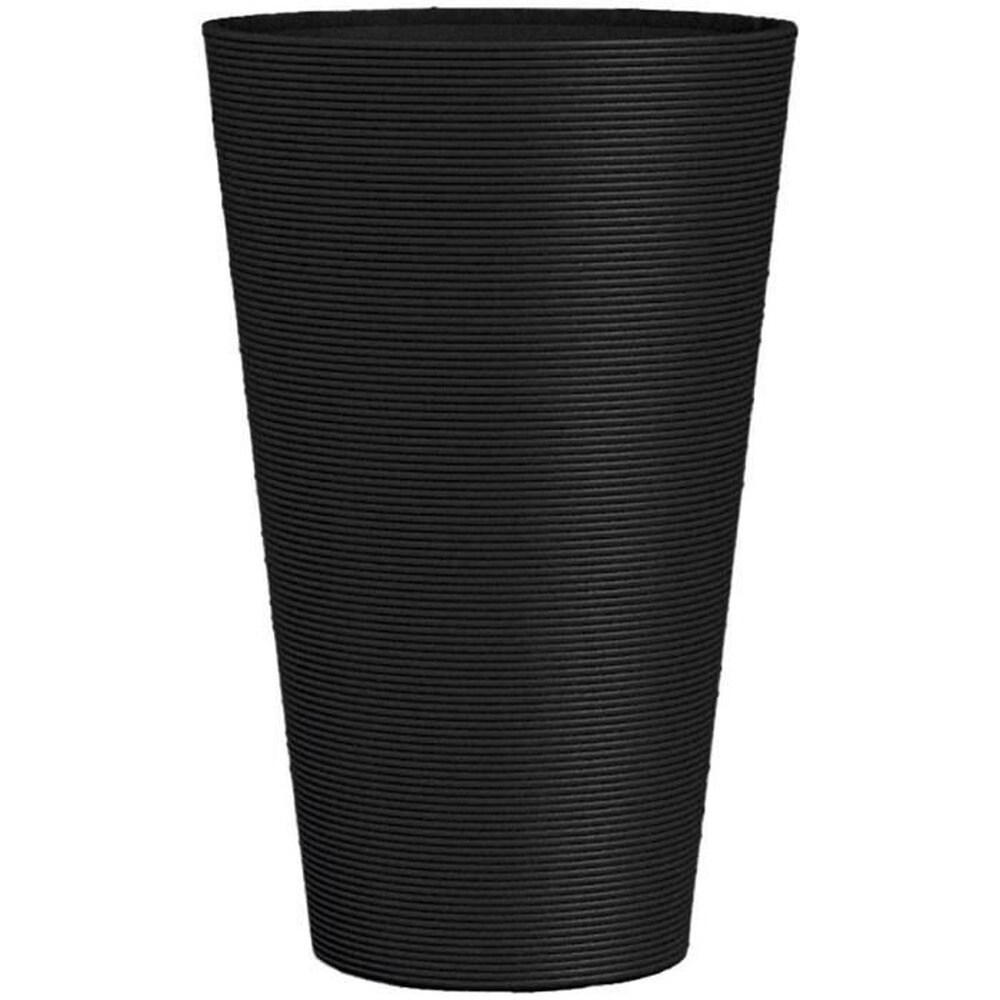 Hoher Blumentopf – GARDEN ID – Green Care Sense Hoch Schwarz-Anthrazit – 55 cm – 10 Jahre Garantie – 100 % recycelt – UV- und frostbeständig