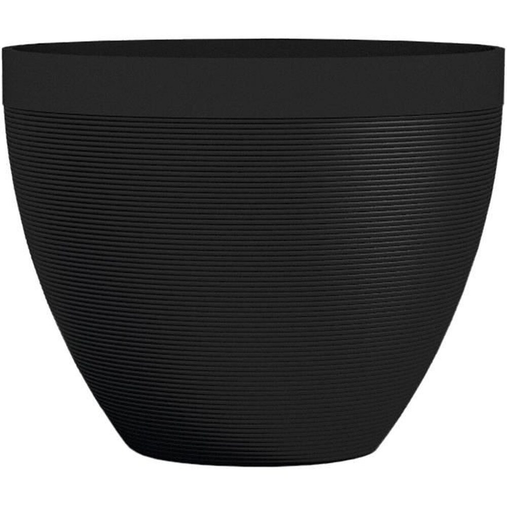 Blumentopf – GARDEN ID – Green Care Impact Black-Anth – 40 x 31 cm – 10 Jahre Garantie – 100 % recycelt – UV- und frostbeständig