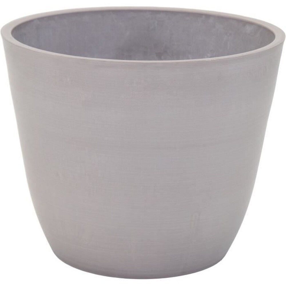 Topf – MEGA KOLLEKTIONEN – Ecostone Ei – Ø 41 cm – H 33 cm – Taupe