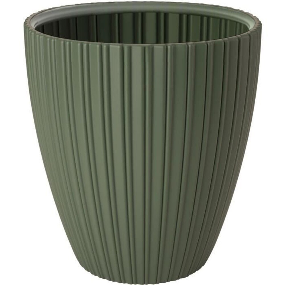 Blumentopf – Garten-ID – Elegant – 40 x 42 cm – Für Garten, Balkon oder Innenräume – Limettengrün
