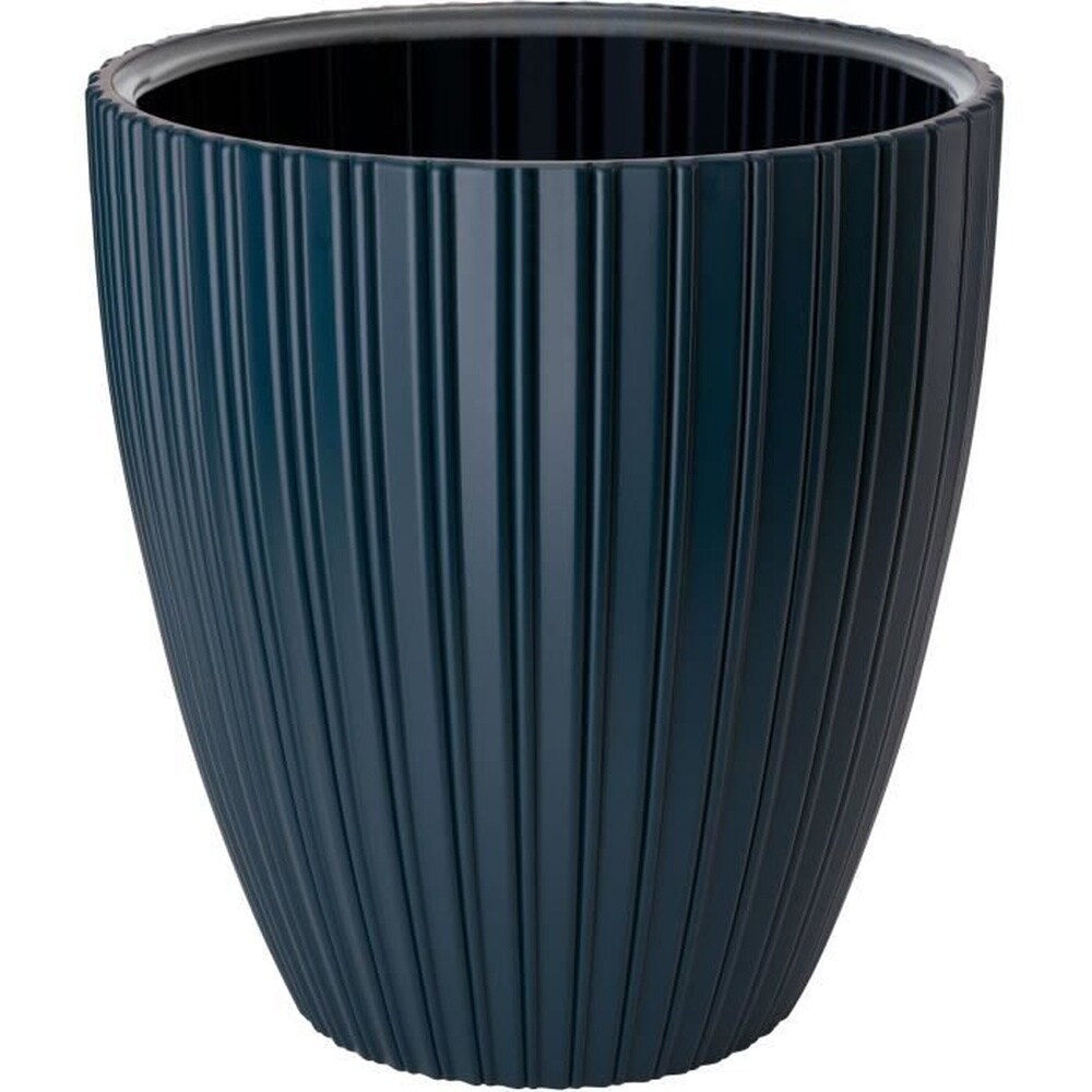 Blumentopf – Garten-ID – Elegant – 40 x 42 cm – Für Garten, Balkon oder Innenräume – Petrolblau