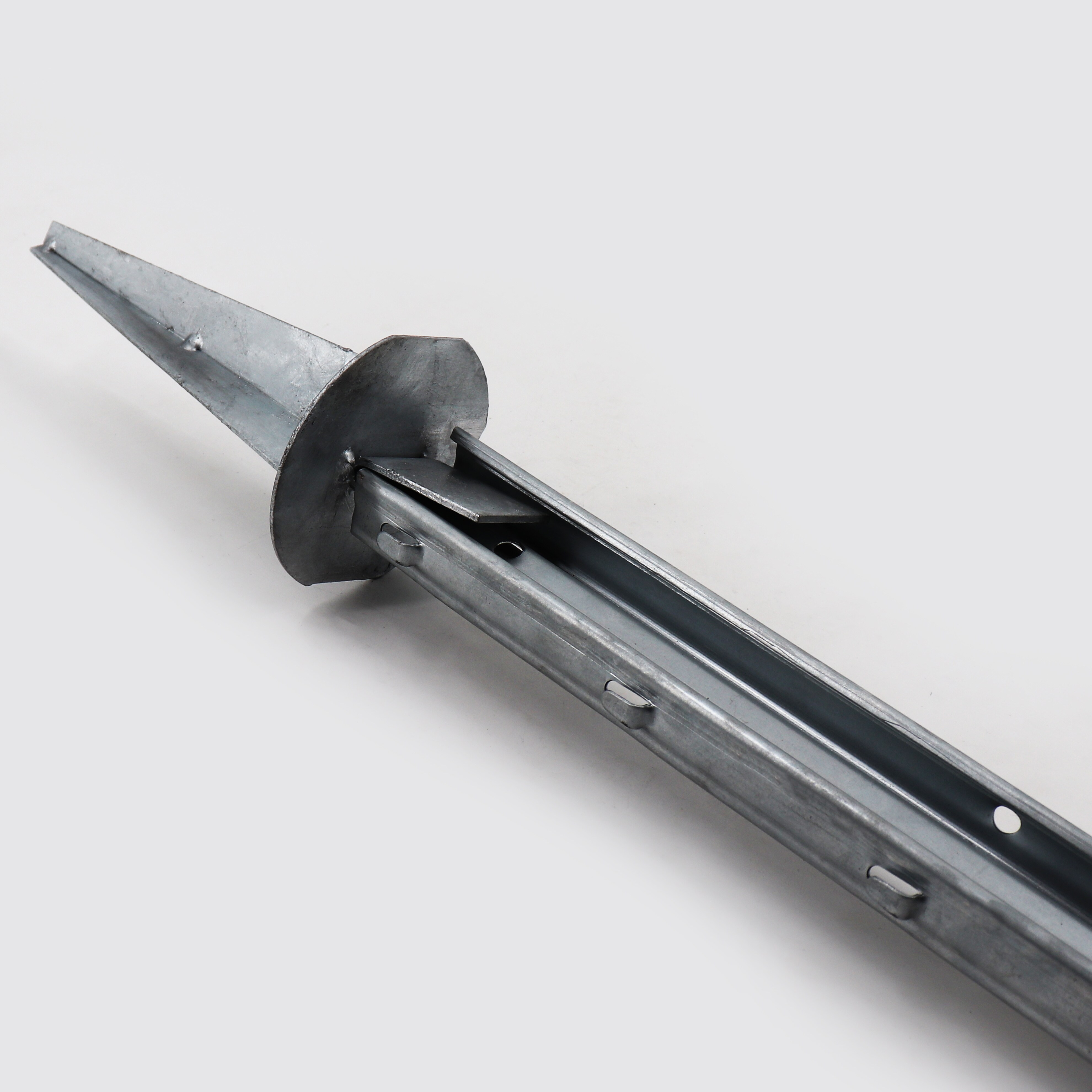 Aquagart 2 L&auml;ngs-Strebensets  Z-Profil Pfahl Wildzaun Forstzaun 