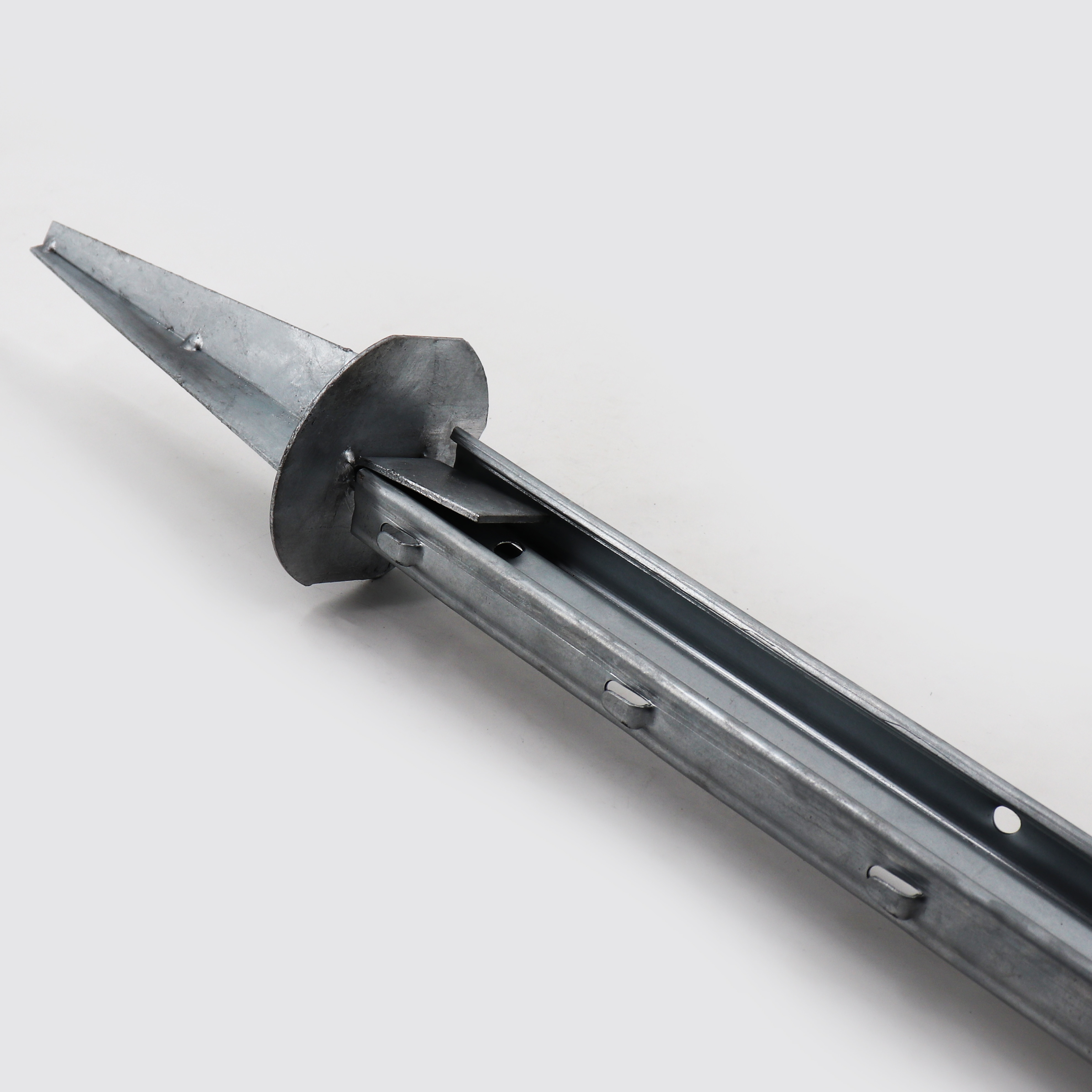 Aquagart 8 L&auml;ngs-Strebensets  Z-Profil Pfahl Wildzaun Forstzaun 