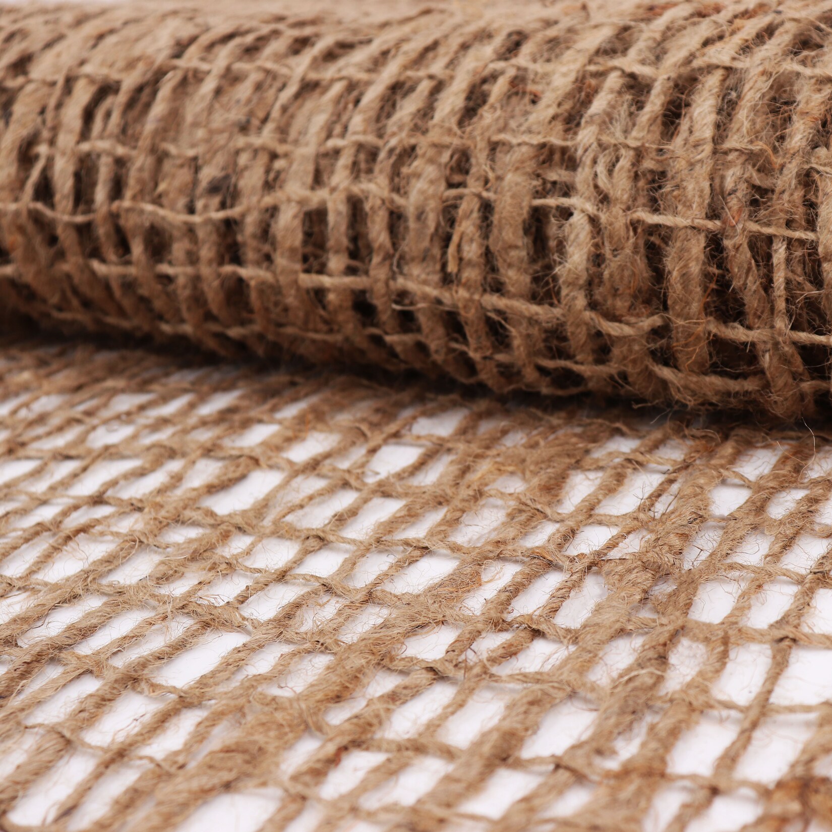Aquagart 35m x 1,20m Böschungsmatte Ufermatte für die Teichfolie Jutegewebe  1,2m br.