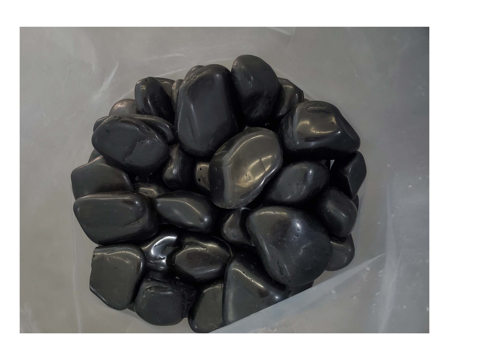 Aquagart Polierter Kiesel Glanzkies Flusskiesel Kieselsteine Gartenkies Zierkies *