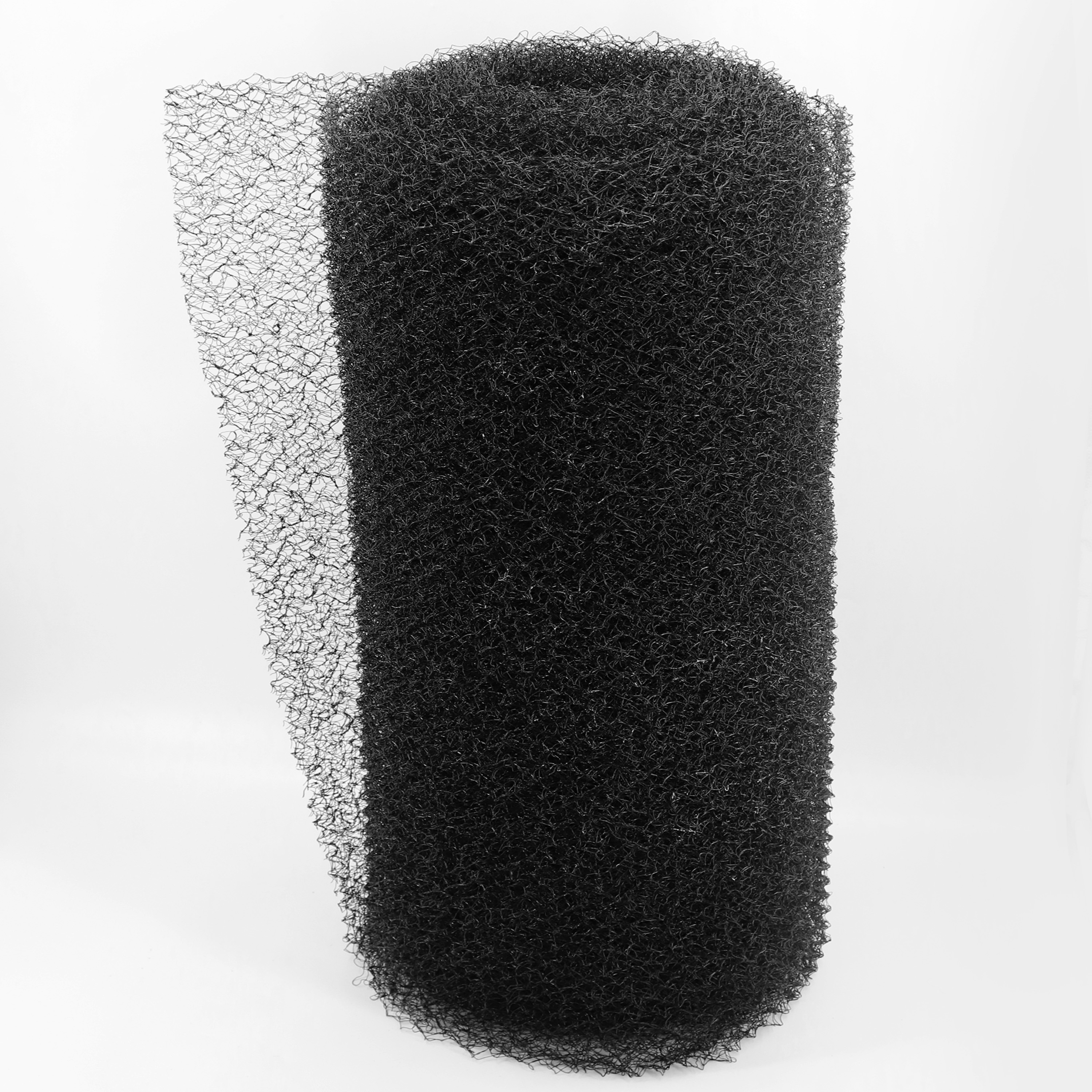 Aquagart B&ouml;schungsmatte Krallmatte 90m x 1m St&auml;rke 20mm Uv Stabil Ufermatte schwarz - Bild 1