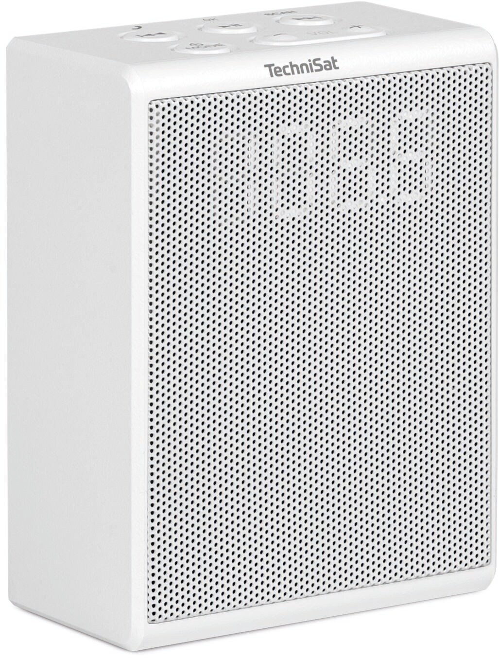 TechniSat VIOLA Steckdosenradio | Kompaktes UKW-Radio f&uuml;r die Steckdose | wei&szlig; wei&szlig; 