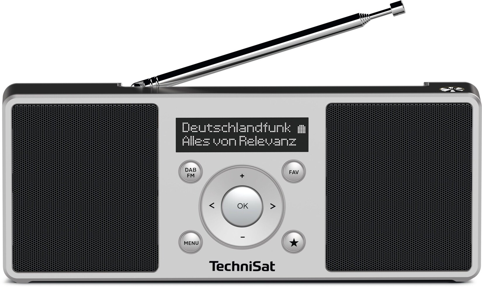 TechniSat DIGITRADIO 1 S Tragbares DAB+ & UKW-Stereoradio