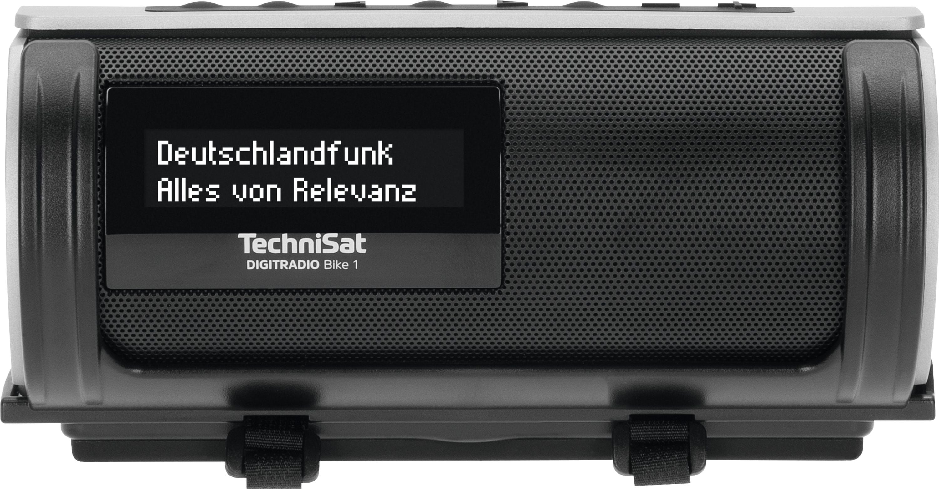 TechniSat DIGITRADIO Bike 1 | DAB+/UKW-Radio f&uuml;r Fahrr&auml;der, Akku | schwarz 