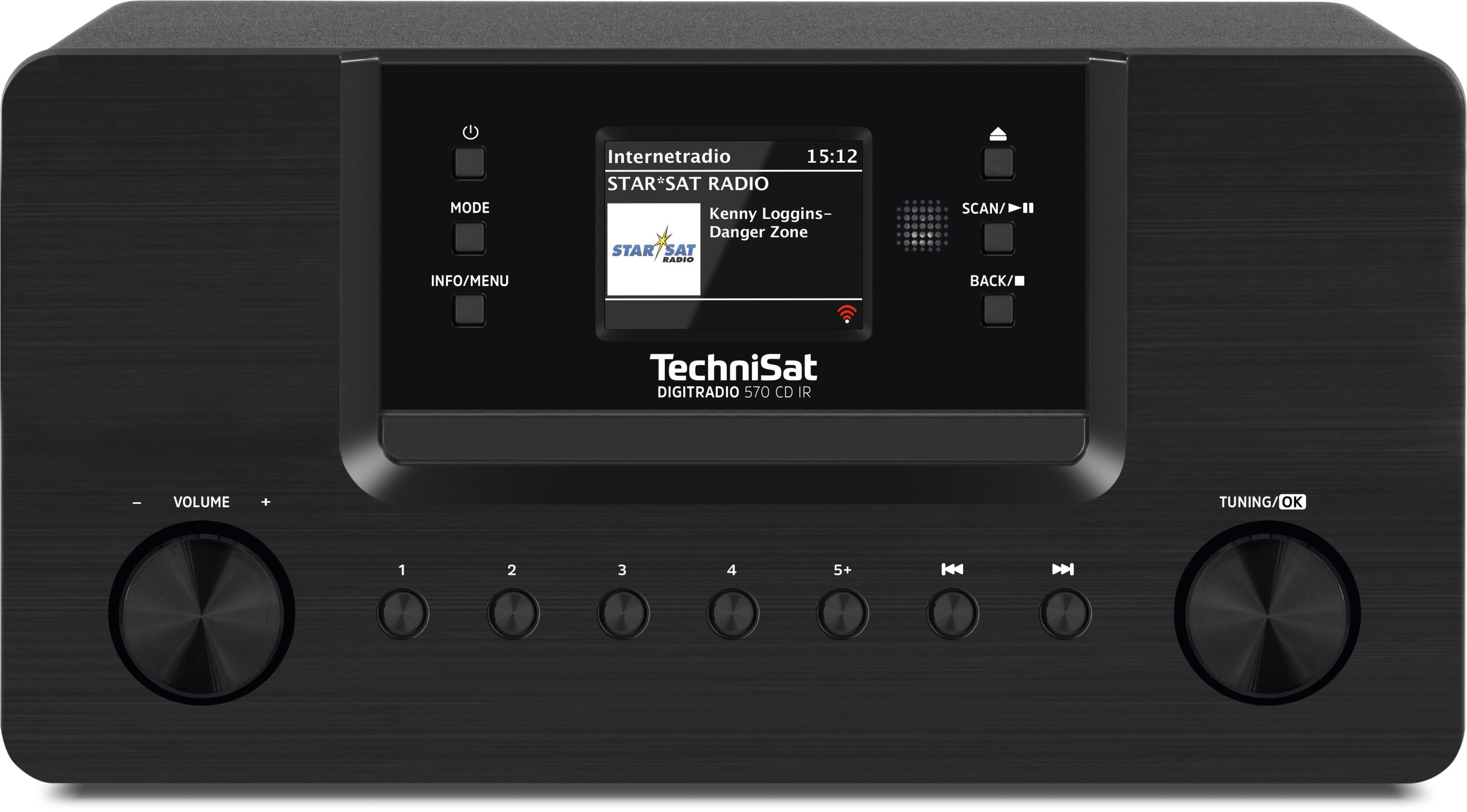 TechniSat DIGITRADIO 570 CD IR | Stereoradio mit DAB+, UKW & Bluetooth 