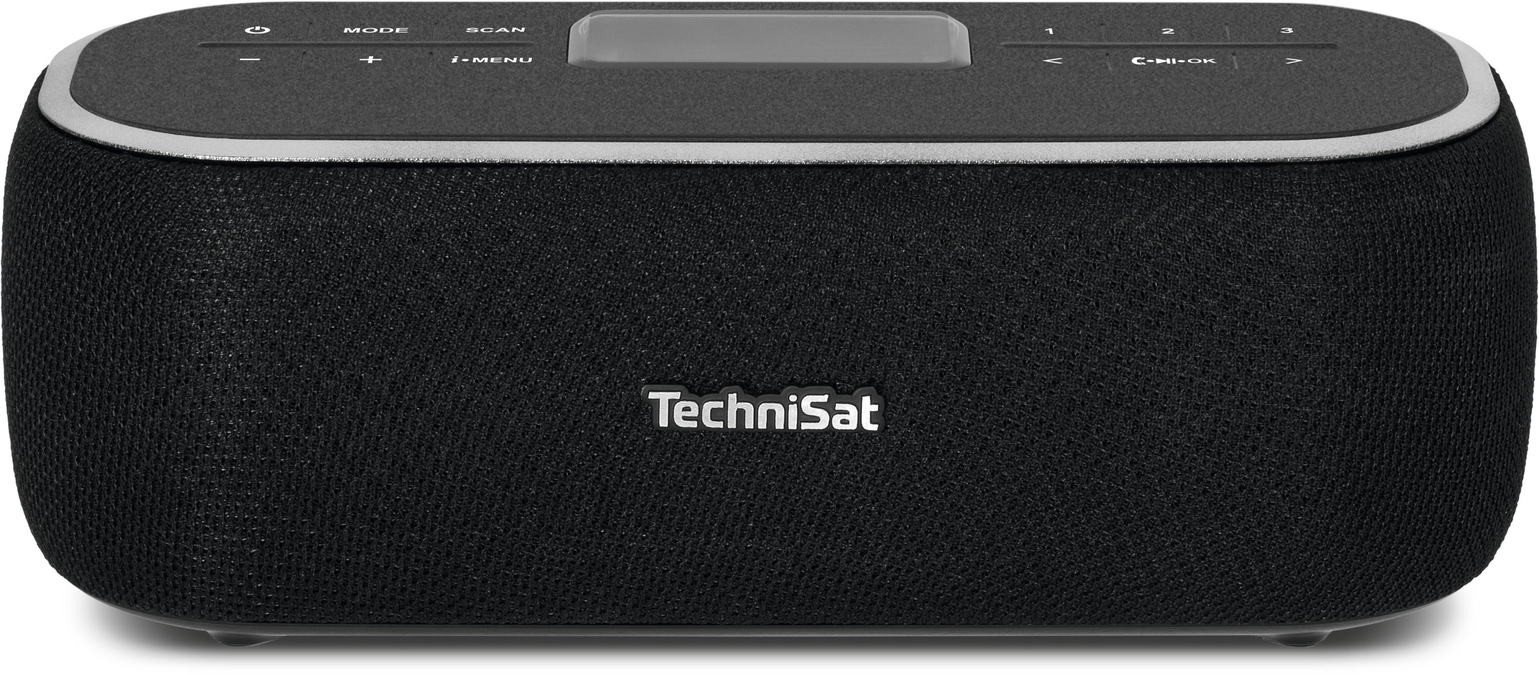 TechniSat DIGITRADIO BT 1 | Bluetooth-Lautsprecher mit DAB+, UKW, Akku | schwarz 