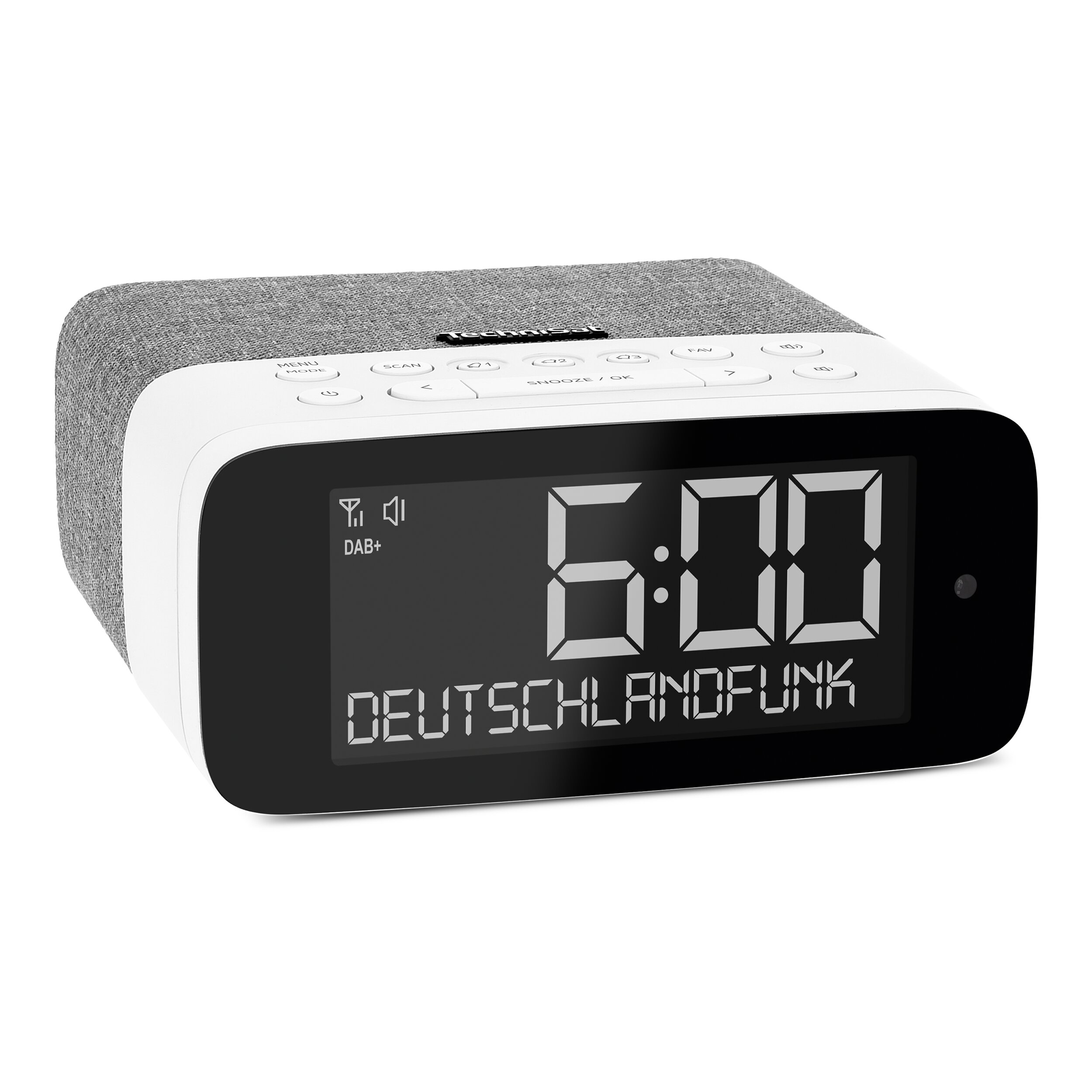TechniSat DIGITRADIO 52 ASA 3W DAB+ Radiowecker mit ASA Funktion, UKW, Bluetooth 