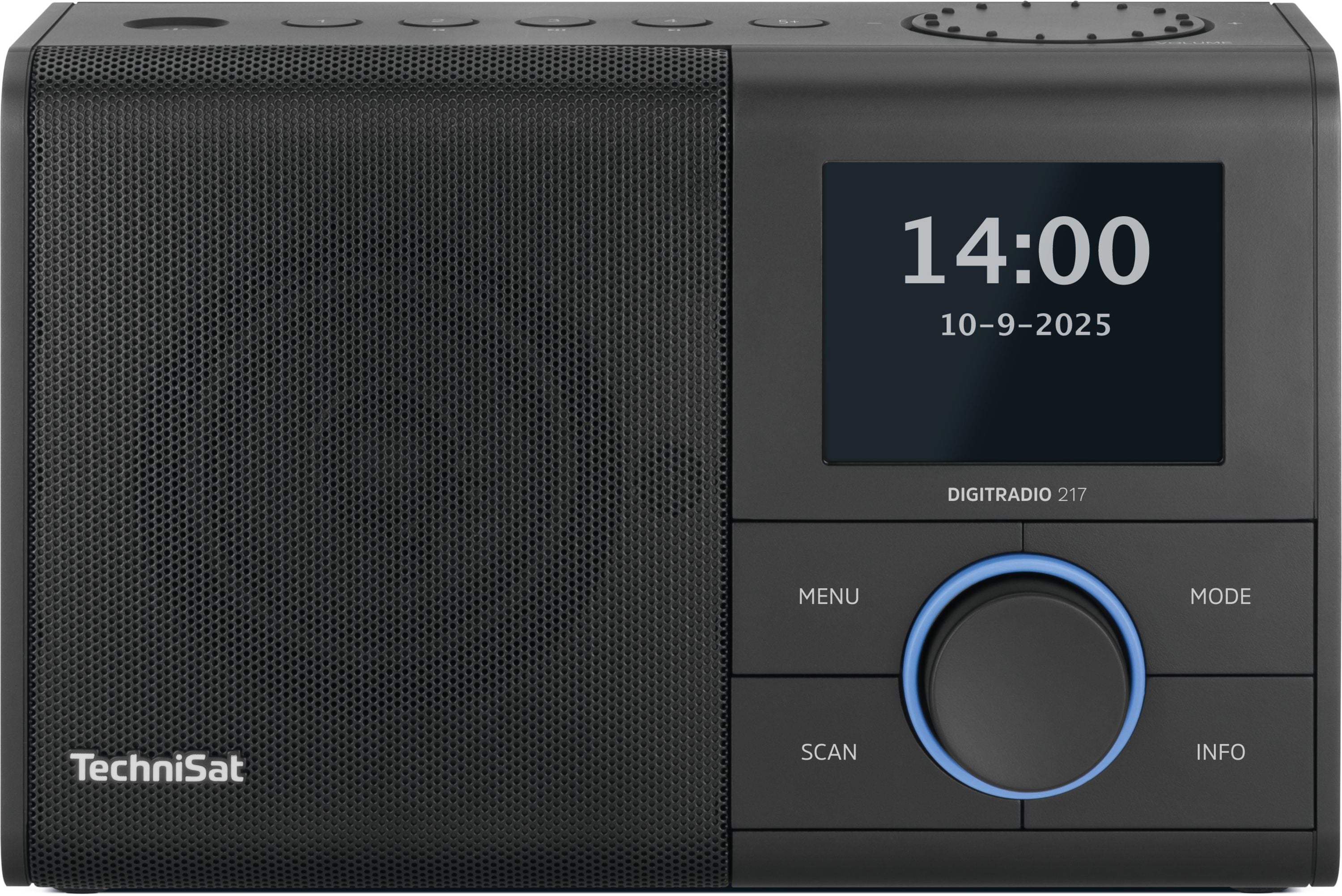 TechniSat DIGITRADIO 217 &ndash; tragbares DAB+ Radio (UKW, Bluetooth, Weckzeiten) 