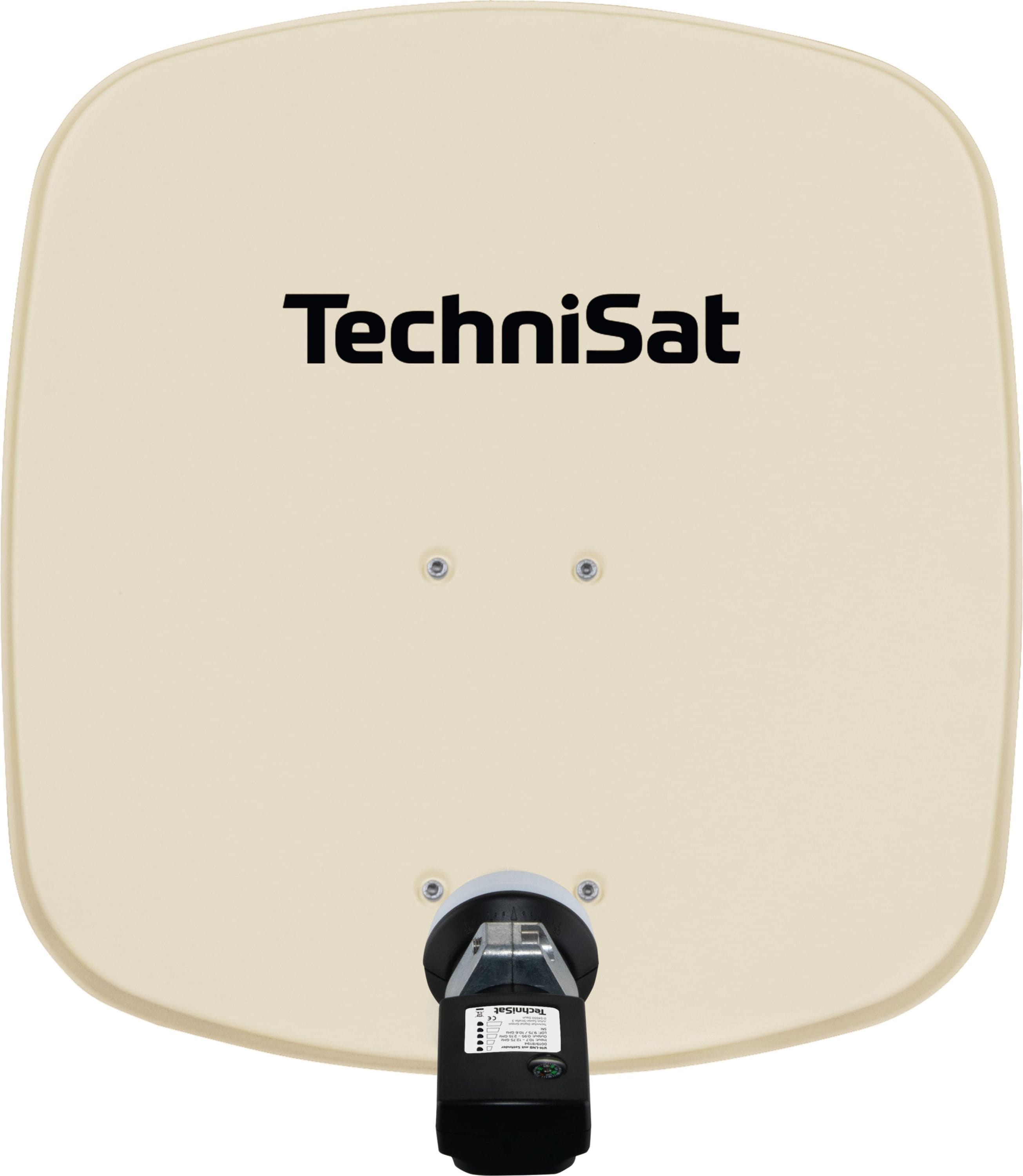 TechniSat DIGIDISH 45 | Sat-Sch&uuml;ssel mit V/H-LNB & Satfinder, 1 TN beige 