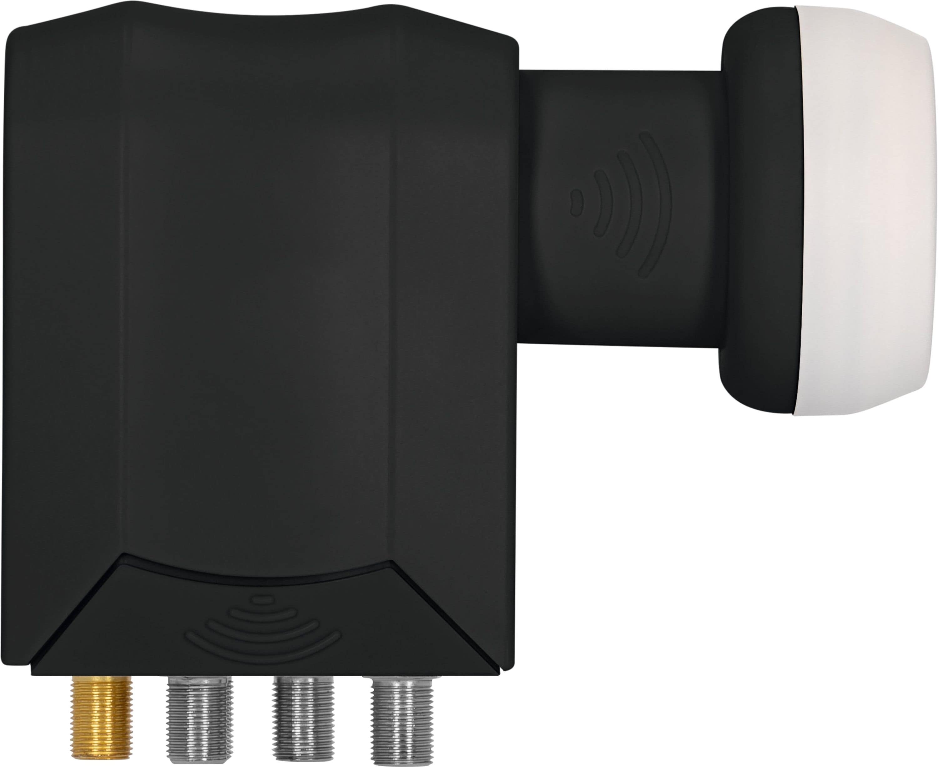 TechniSat Universal-SCR 4+4 LNB | Einkabel-LNB mit 4 Legacy-Ausg&auml;ngen | schwarz 