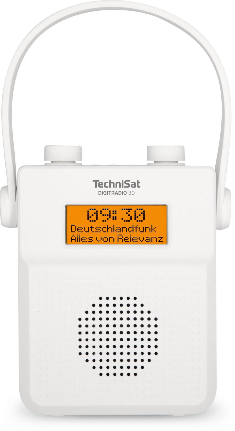 TechniSat DIGITRADIO 30 wasserdichtes IPX5 DAB+/UKW Duschradio, Akku
