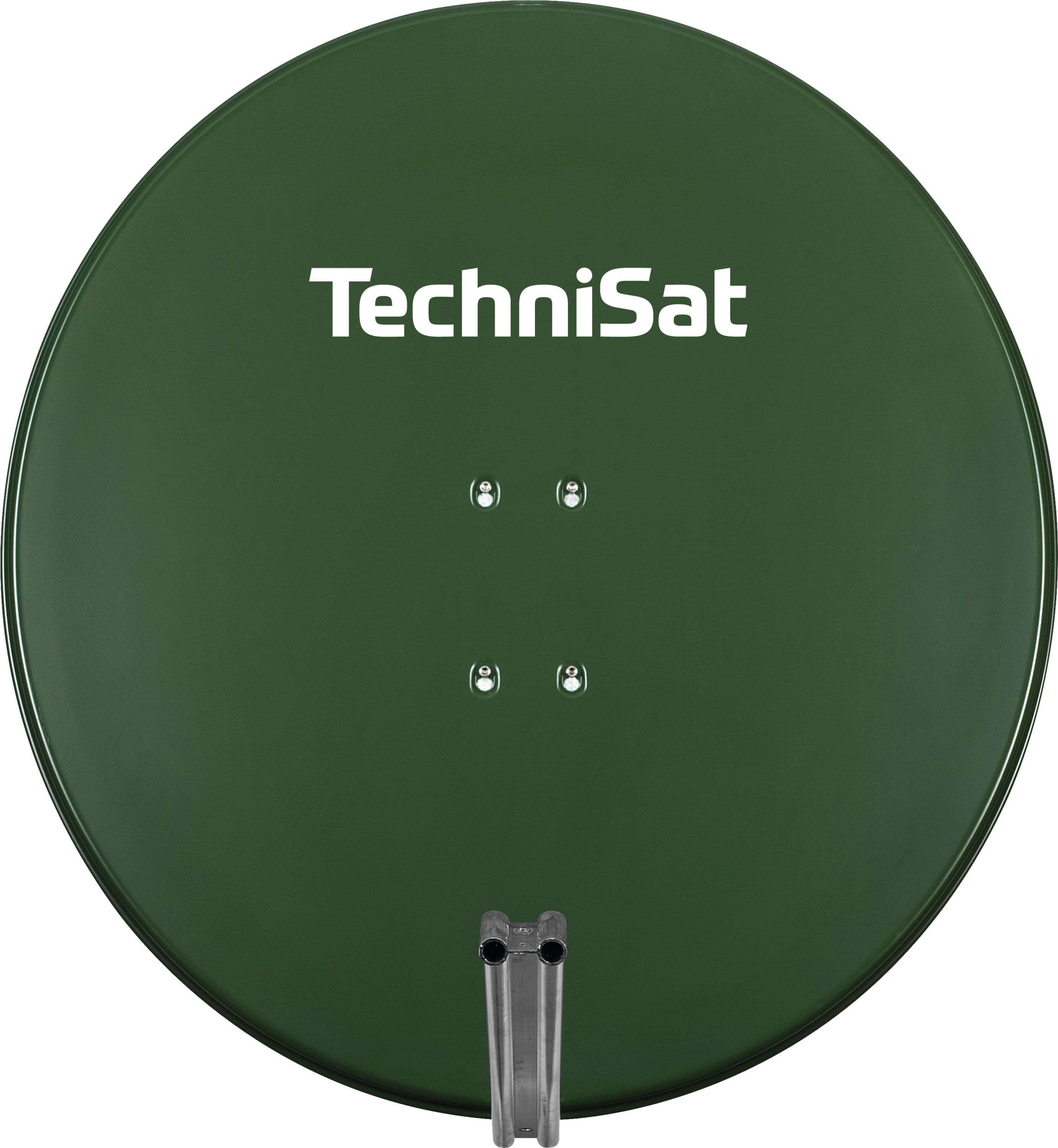 TechniSat SATMAN 850 PLUS | 85cm Sat-Antenne inklusive AZ/EL-Halterung | rot tannengr&uuml;n 