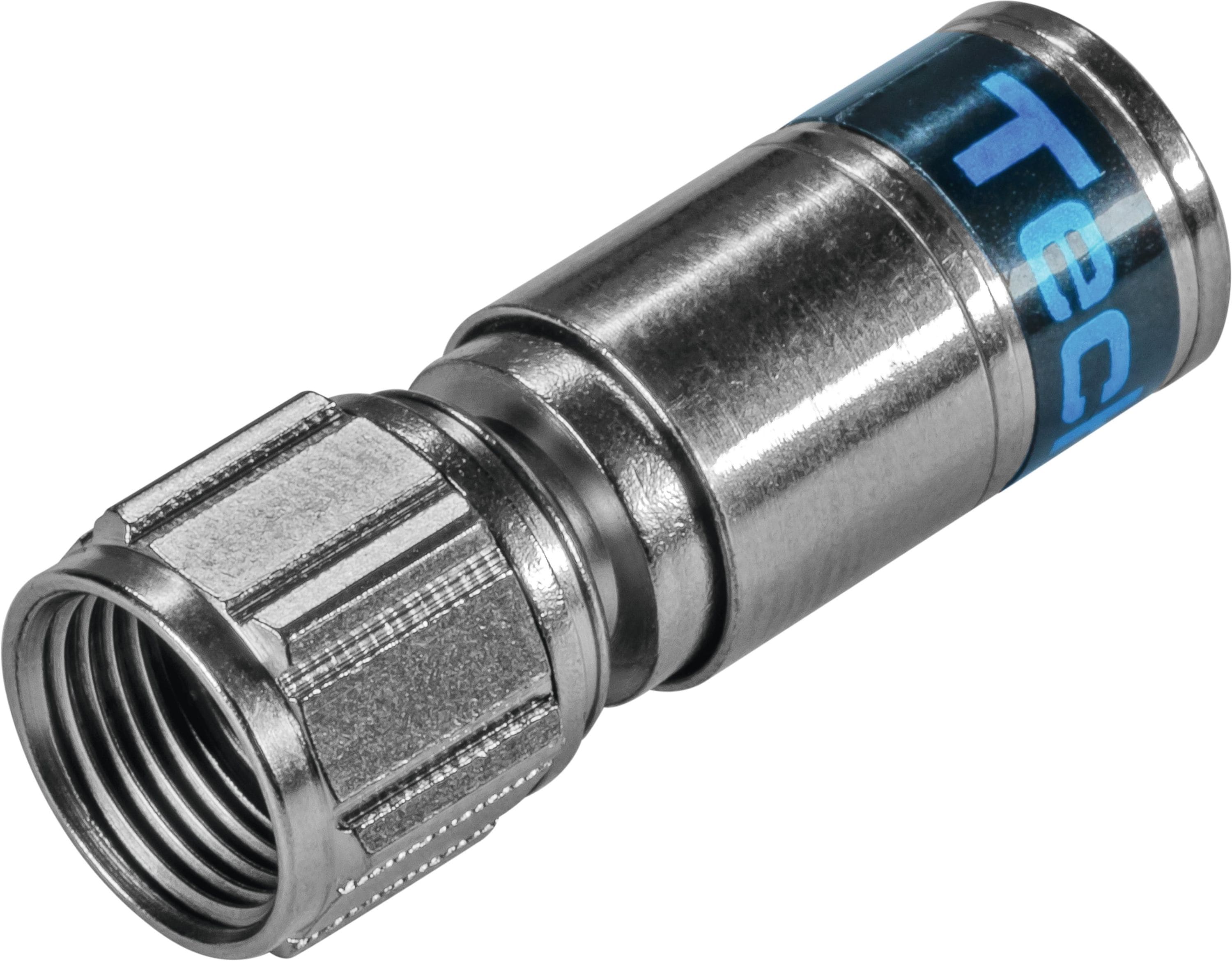 TechniSat F-Kompressionsstecker 7.0 | High-End F-Stecker | 100 St&uuml;ck 
