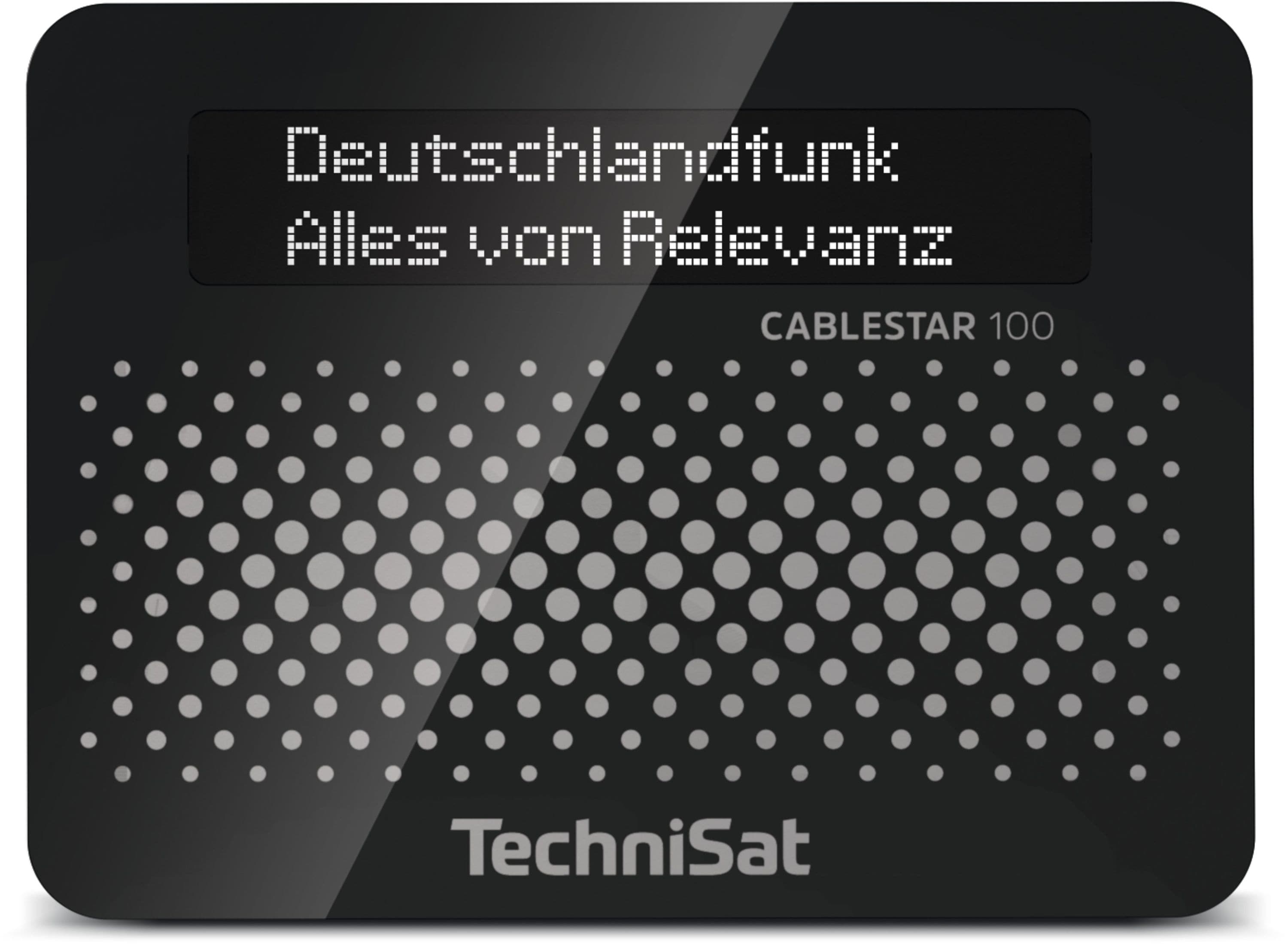 TechniSat CABLESTAR 100 | Digitalradio-Empfangsteil mit AAC f&uuml;r Kabelanschluss 