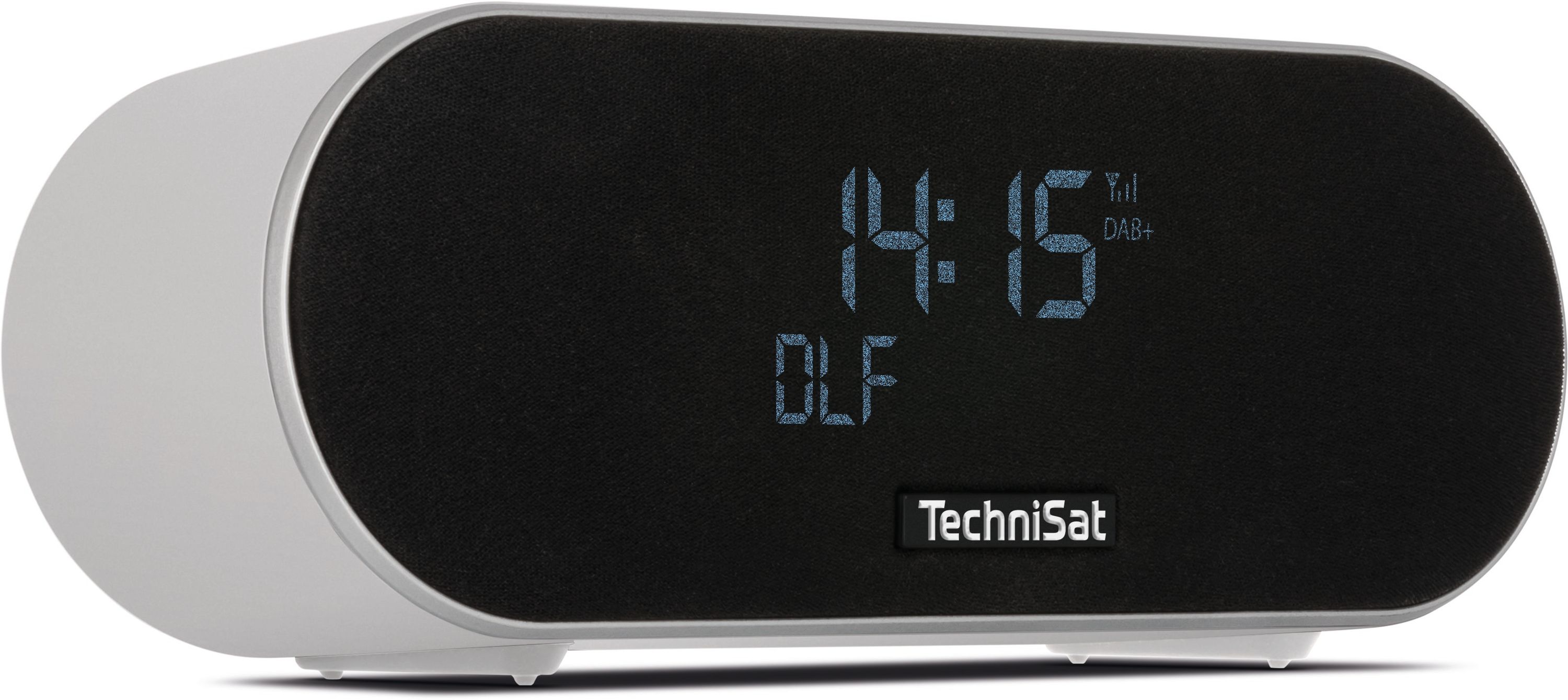 TechniSat DIGITRADIO 53 BT | DAB+ & UKW Premium Uhrenradio mit Wecker hellgrau 