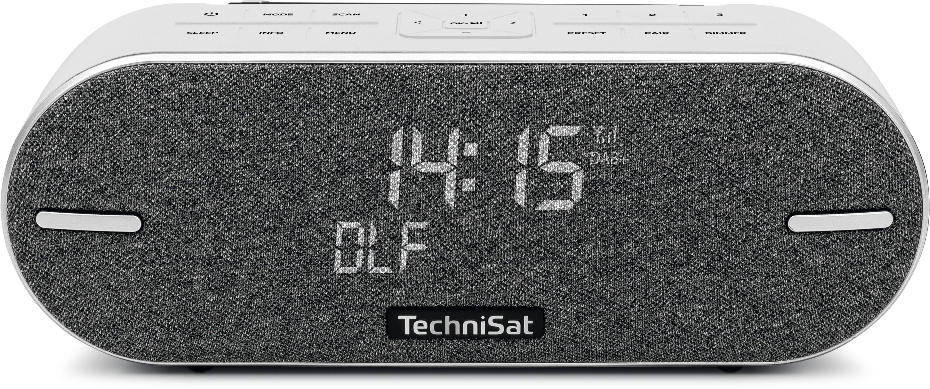 TechniSat DIGITRADIO BT 2 | Bluetooth-Lautsprecher mit DAB+, Akku | lichtgrau lichtgrau 